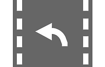 מהנתיב הזה חייבים לפנות שמאלה בצומת הקרוב